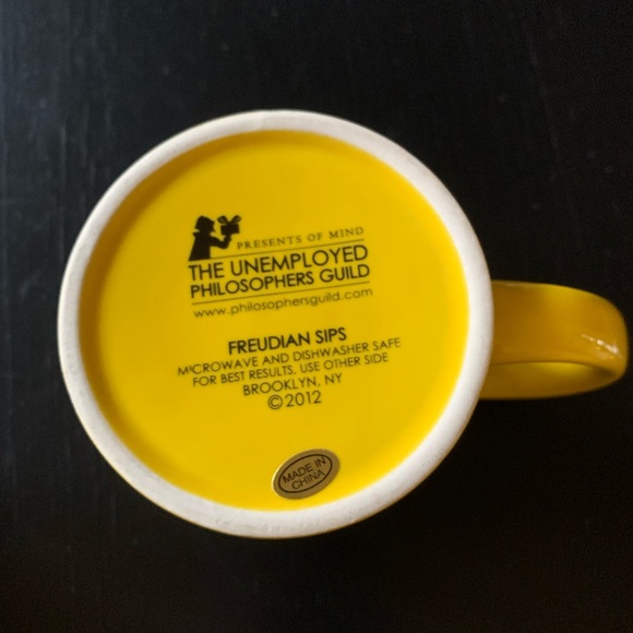 THE UNEMPLOYED PHILOSOPHERS GUILD | Freudian Sips mug. - Picture 5 of 5